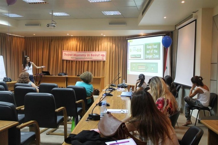 Boecker inspires women at Supermommy Beirut